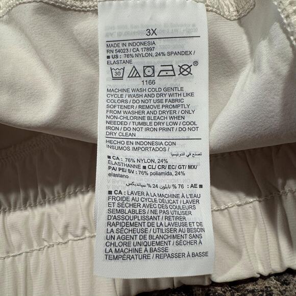 NWT Old Navy Pants Jogger Pull On Minimalist Athleisure Lounge Cottagecore 3X - Picture 4 of 6